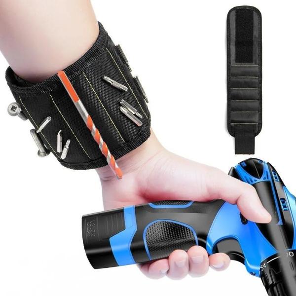 Magnetic Wrist Strap Screw Storage Bag  Eco-Friendly Camouflage