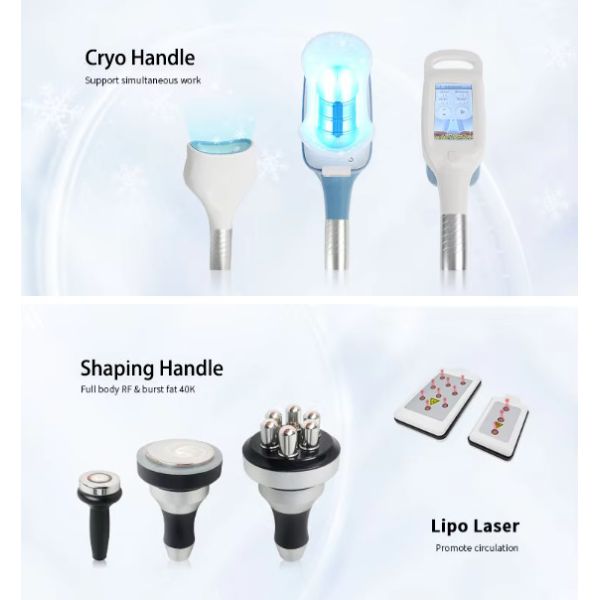 9 In1 Weight Loss Cool Tech Body Slimming Fat Freezing 360Cryolipolysis Machine