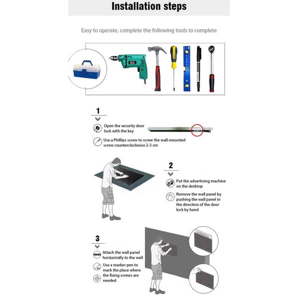 Крытая стена ЛКД установила Синьяге 2к 4К цифров коммерчески супер уменьшают 32 49 дюйма