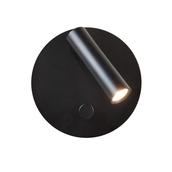 Manufacturer Creative rotating wall lamp bedside wall light bedroom hotel with switch spotlight reading lamps