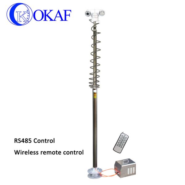 Камера башни света развертки ночи алюминиевого сплава телескопичная со светлым IP66