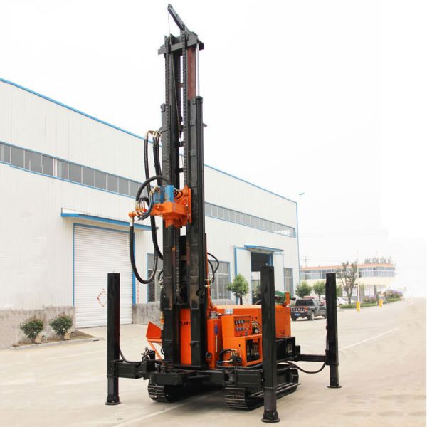 200m Deep Crawler Down The Hole Mobile Borehole Water Well Drilling Rig Machine For Sale