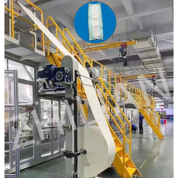 Women Incontinence Pad Machine Adult Diaper Making Machine
