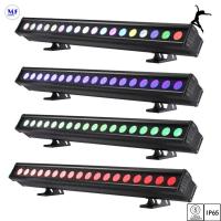 Éclairage de bar tête en mouvement LED Disco Spot Light Spotlight Lampes de scène IP65 étanche DMX512 RGBW DJ Club éclairage