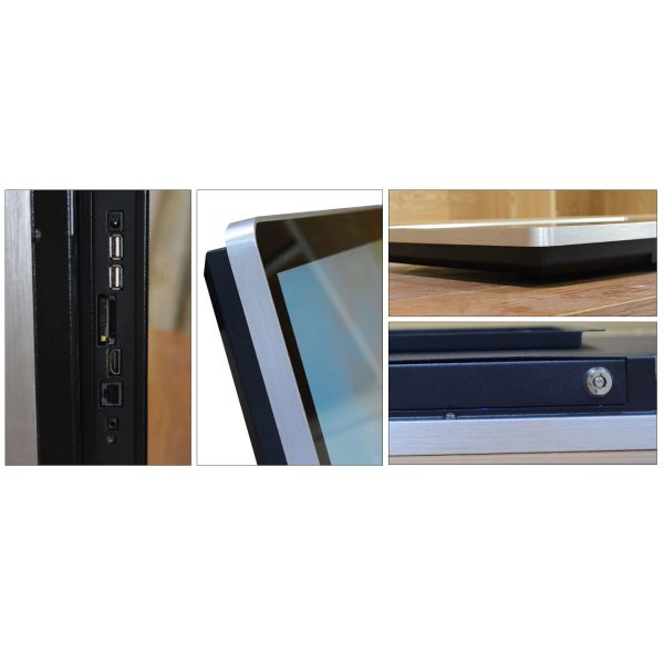 стена 49Inch установила инфракрасный экрана касания киоска Signage 50kg цифров взаимодействующее