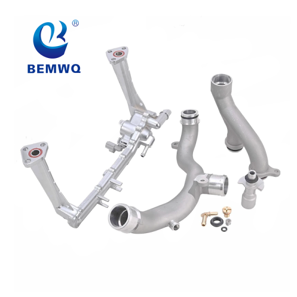 Aluminum Coolant Water Pipe Hose Kit For Land Rover Jaguar L319 L462 L494 XJ XE