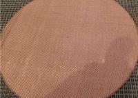 Câblage cuivre Mesh Filter Disc 2um à la précision du filtre 300um avec la résistance élevée de fatigue