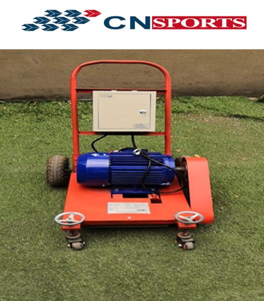 RoHS Running Track Installation Machinery , Heavy Duty Grass Cutting Machine