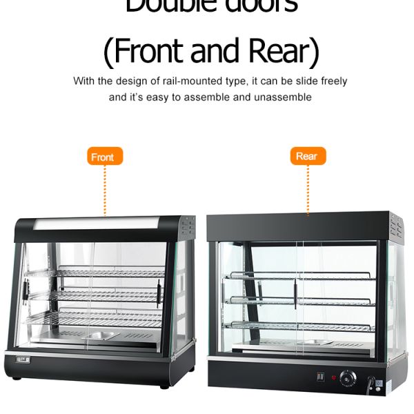 Дисплей с светодиодным освещением 660x440x630 мм