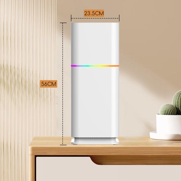 Purificateur d'air économique pour chambre HEPA pour allergies et animaux de compagnie 100V