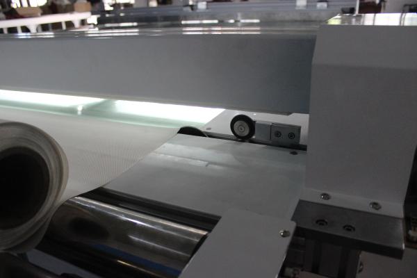 Ultrasonic&Crush 2in1 Roller Blind Fabric Cutting Machine with Automatic Measuring Stop