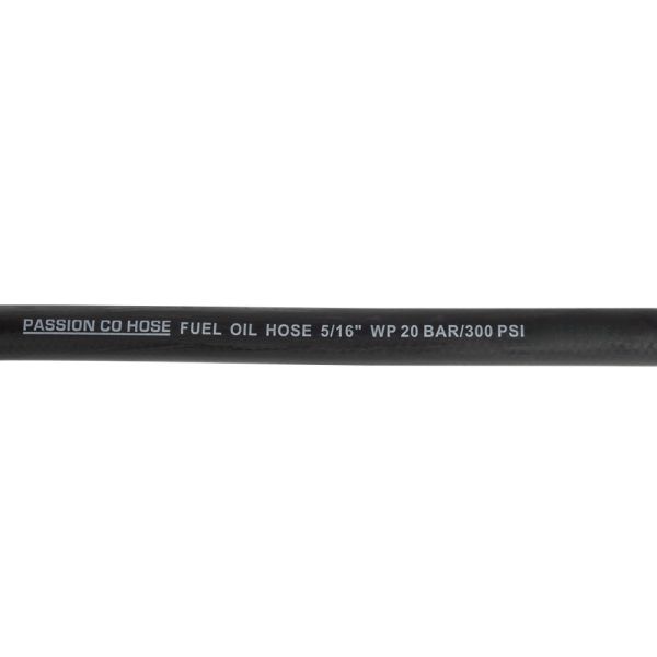 5/16 NBR Fuel Oil Hose – Braided Polyester, Diesel-Resistant for Diesel Engine Pipe, Burner, Boiler & Heater