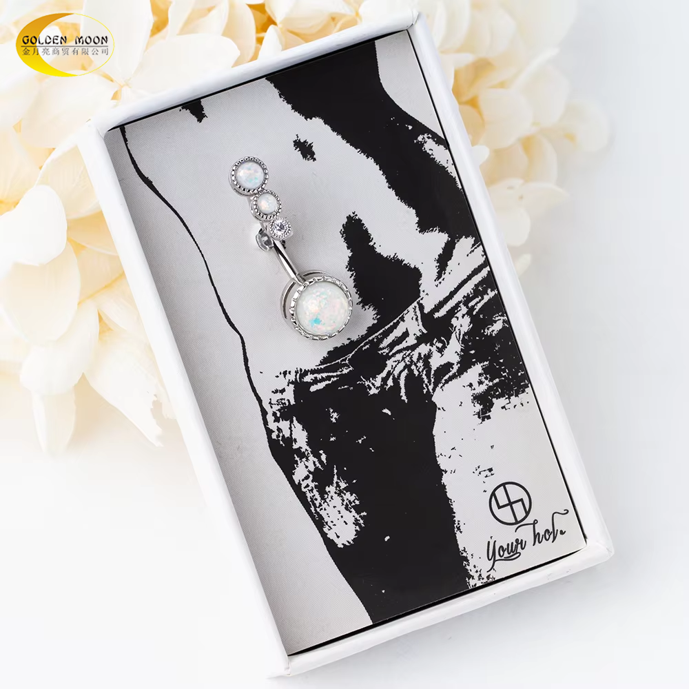 Piercing de corps en acier inoxydable sans décoloration bijoux piercing du nombril bijoux