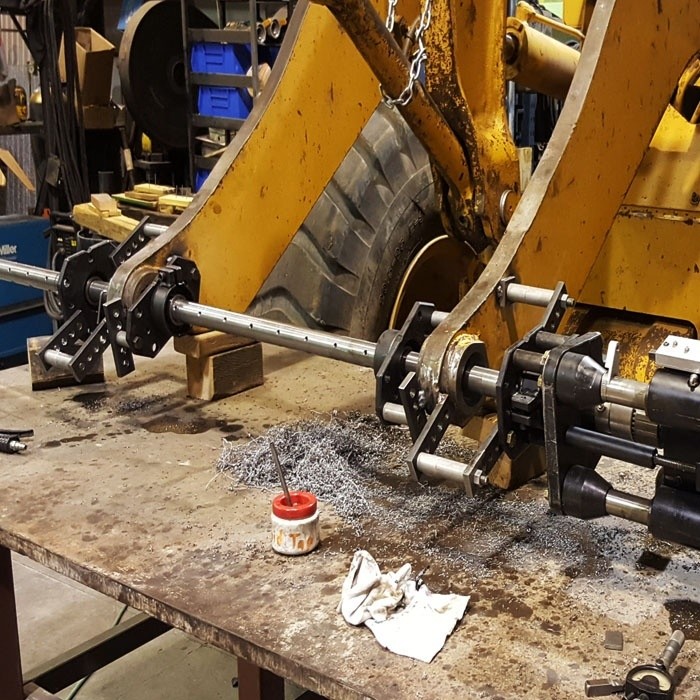 MMP-40TW Excavator Portable Line Boring Inner Bore Welding Machine Easy to Operate