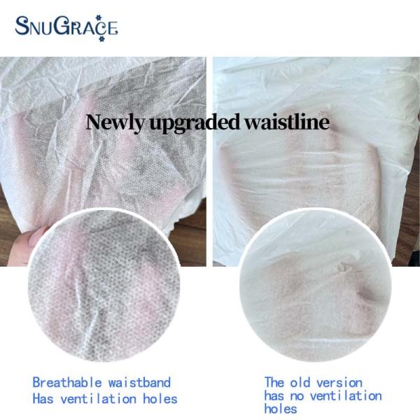 SnuGrace fraldas para adultos para idosos mulheres adultos unisex personalizável e 75g-200g