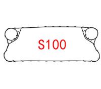 Fabrica de suministro Sondex Plate Gasket intercambiador de calor S100/S121/SF123 Aceptar muestras personalizadas gratuitas