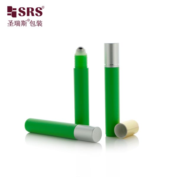 RPA 15ML Injection Custom Color PP Roller Ball Bottle For Eye Serum Gel