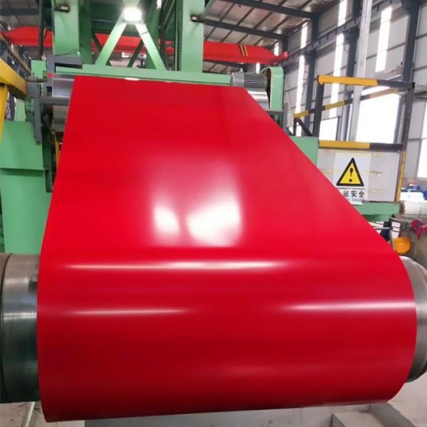 Cor galvanizada 300mm de aço da bobina de Ral 9002 PPGL revestida