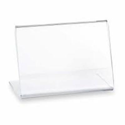 PETG Thermoform Plastic Sheets Sign PETG Sheet Stock Label Holder Strips For Supermarket Retail Stores Shelves