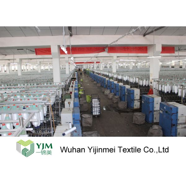 Raw White 100% PSF Polyester Sewing Yarn On Plastic Tube 20s - 60s Count