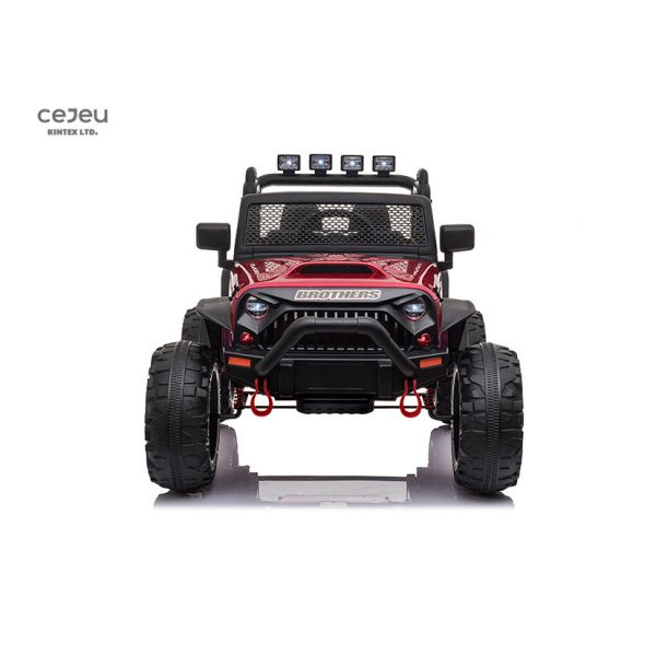 12v Kids Spring Suspension Ride On Truck 123*88*80 CM With EVA Wheel
