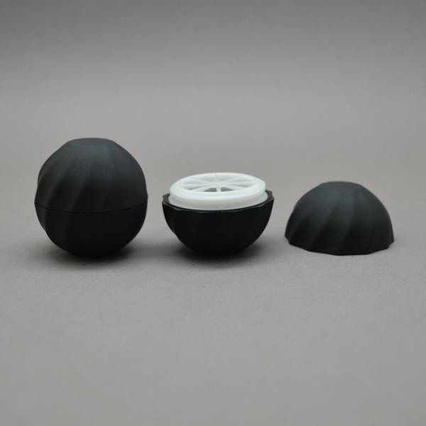 POM ABS Lip Balm Tubes Lip Balm Ball Containers For Cosmetic Packaging