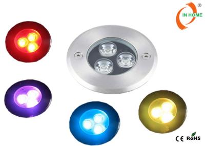 Corrosão do RGB das luzes subaquáticas exteriores do diodo emissor de luz IP68 anti para piscinas