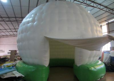 Bouncer de barraca de cúpula inflável branca/casa de barraca inflável de novo design para venda
