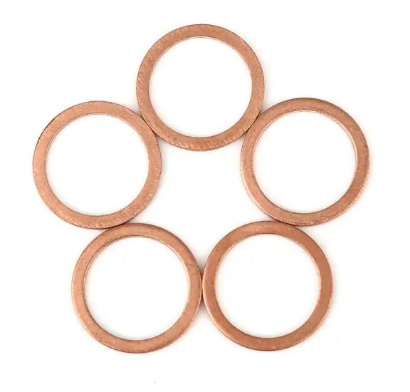 Industrial Strength Metal Washers Copper Nickel Gaskets For High Heat Applications Customized Size