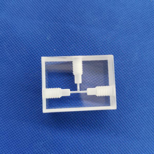 Transparent Thick Quartz Glass Plate Flat Sheet High Temperature For Injection Molding