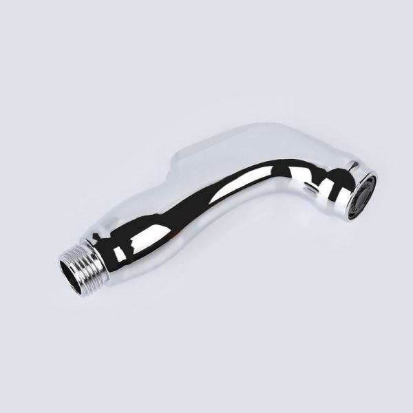 Chrome Plastic Push Washing Hand Toilet Bidet Spray Set for Keeping Body Clean