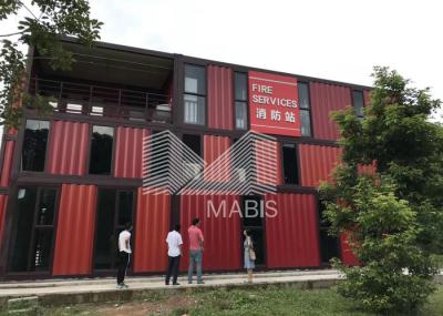 Apartamentos feitos prontos do contentor, residência econômica das casas do contentor