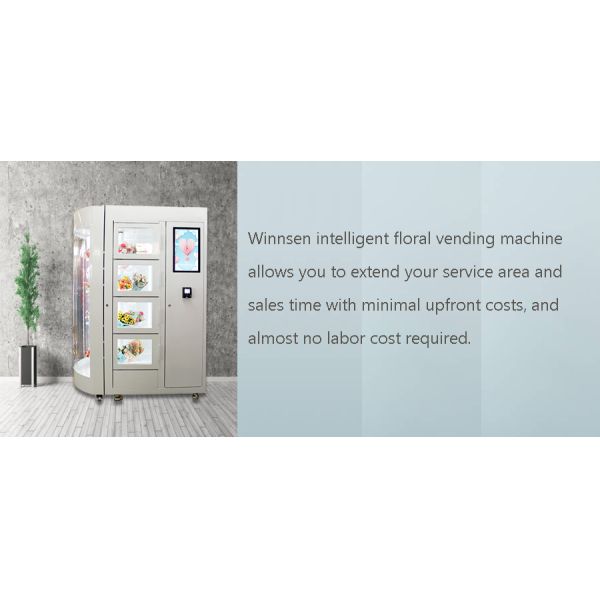 Hospital Smart Flower Vending Machine Maternity Clinics Health Center