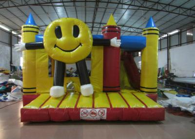 Combo de rosto sorridente inflável grande Combo de lápis de rosto feliz inflável Combo inflável de PVC