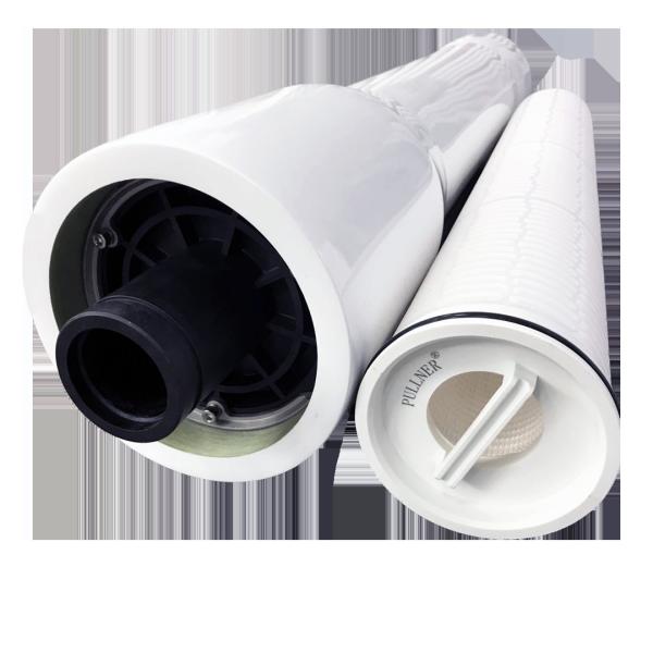 Alojamento de filtro do cartucho da membrana da fibra de vidro do Prefiltration do RO para a dessanilização da água do mar