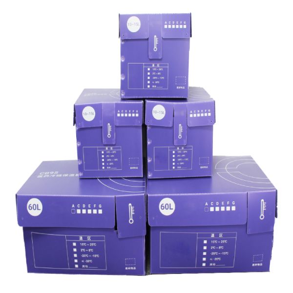 Coroplast Packaging Corrugated Plastic Boxes Rigid Lightweight Foldable Polypropylene