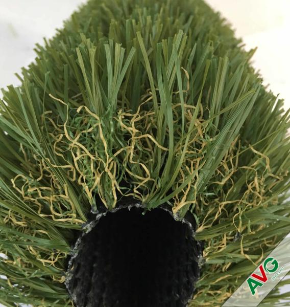 Heavy Traffic Park Artificial Grass Outdoor Carpet / Synthetic Lawn Grass