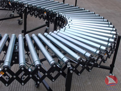 Flexible Motorized Stainless Steel Roller Conveyor,Flexible Roller Conveyor