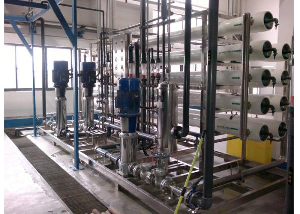 HMI touch screen Hot water sterilize EDI Water Treatment for pharmacy 15m3/h
