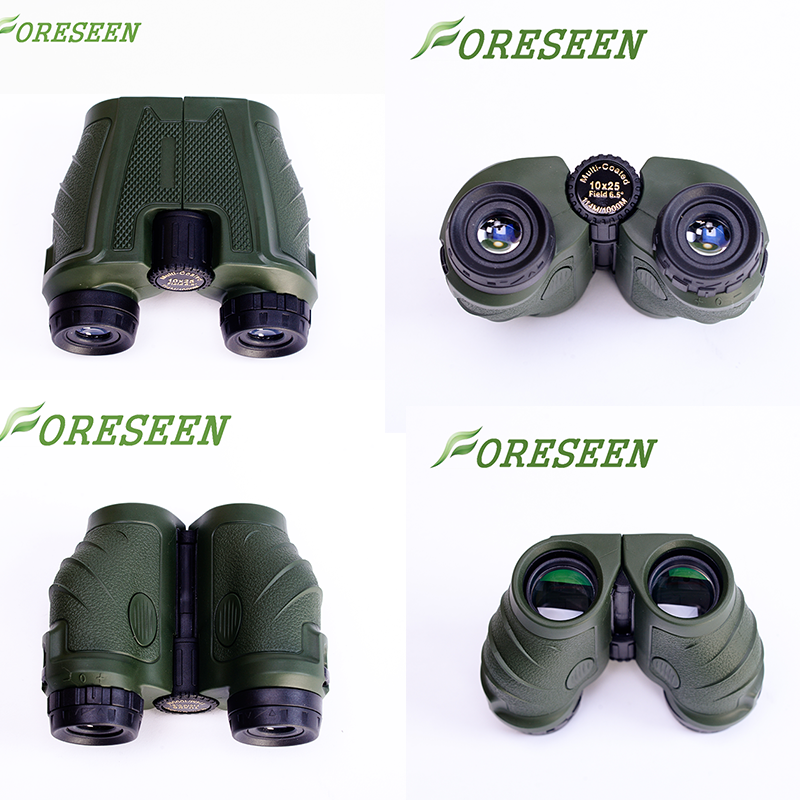 12x25mm Compact Travel Binoculars , Waterproof Fogproof Compact Binoculars