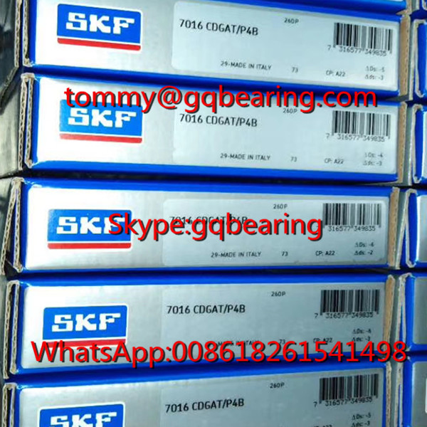 SKF 7018CDGAT/P4B Сверхточное угловое контактное шариковое подшипник для шпинделей