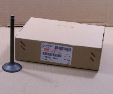 4bd1 6bd1 Isuzu Engine Parts 1-12551139-0 1-87618344-0 Intake Inlet Valve