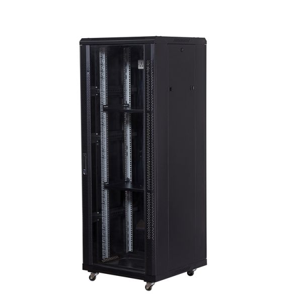 Stock 32U Server Rack Cabinet 19 Inches Rack Server Chassis with Mesh Door 1600mm