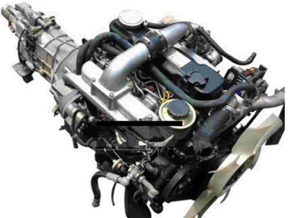 Truck spare parts gasoline engine assy japanese truck spare parts for Nissan car KA24 F45 KA24DE
