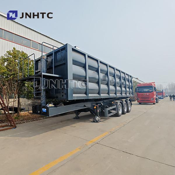 Dump Semi-trailer China 40 Ton 50 Ton Truck 3 Axle Hydraulic Mining Trailer