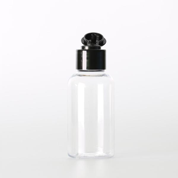 Renversez la couleur transparente essentielle de la bouteille 50ml d'huile de chapeau supérieur pour le conteneur de soins de la peau