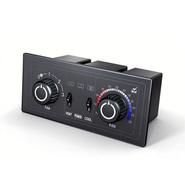 Universal Car Fitment ABS Material HVAC Control Module with 12V Power Supply for Bus Truck and Car AC Systems