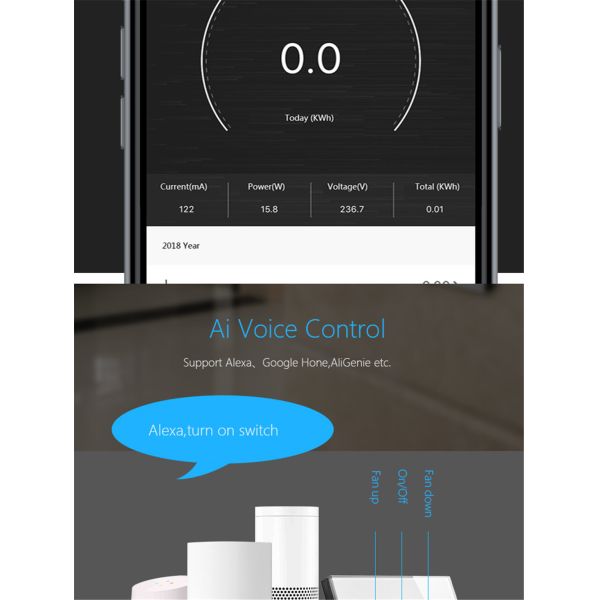 Wi-Fi Fan Speed Switch