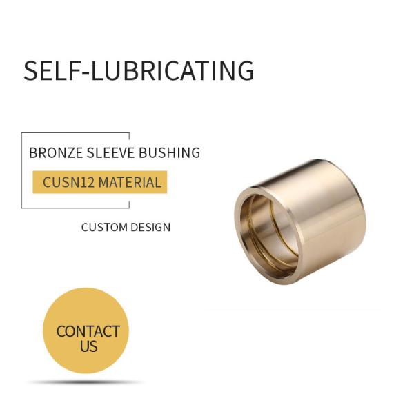 ASTM B505 CuSn12 Bronze Sleeve Bushings