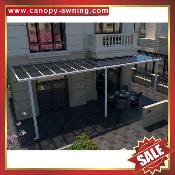 excellent outdoor backyard patio terrace balcony aluminum polycarbonate awning canopy canopies shelter for sales